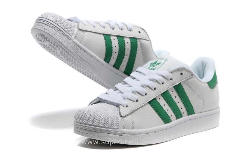 adidas superstar verte solde